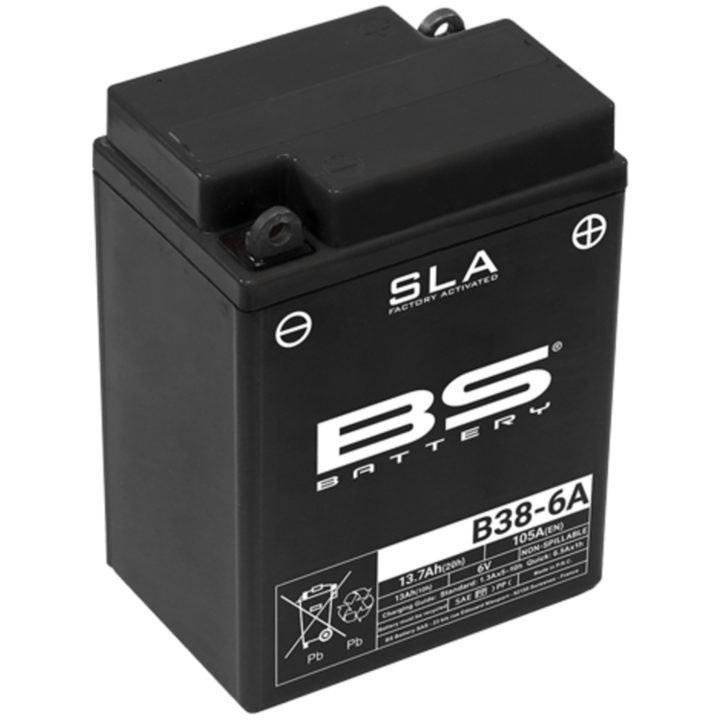 Underhållsfritt Sla Batteri Fabriksaktivt BS BATTERY B38-6A – bild 3