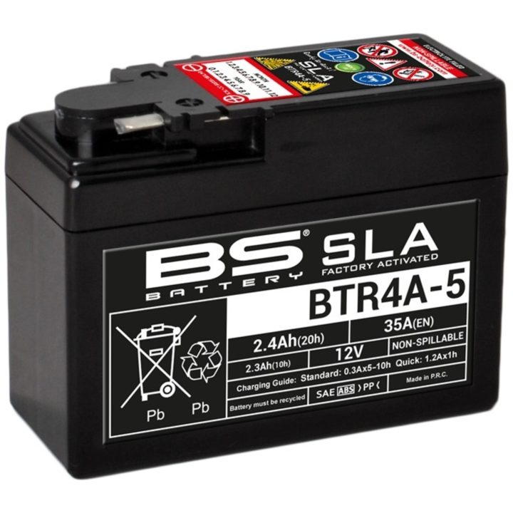 Underhållsfritt Sla Batteri Fabriksaktivt BS BATTERY BTR4A-5 – bild 3