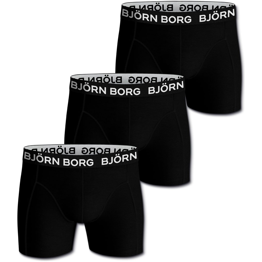 Underkläder Boxer Solid Svart Björn Borg Small