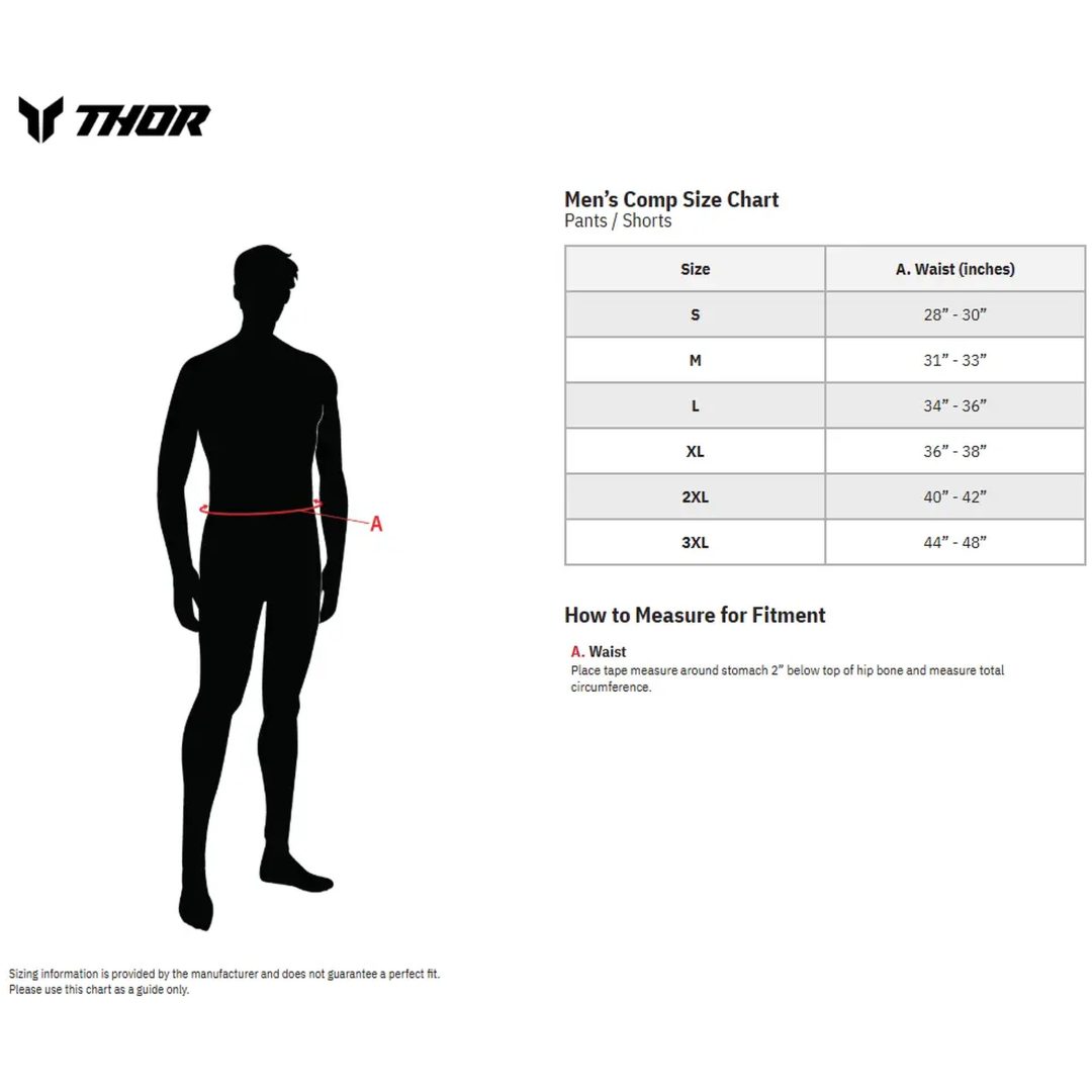 Underställsshorts Comp Base Layer Svart THOR M – bild 6