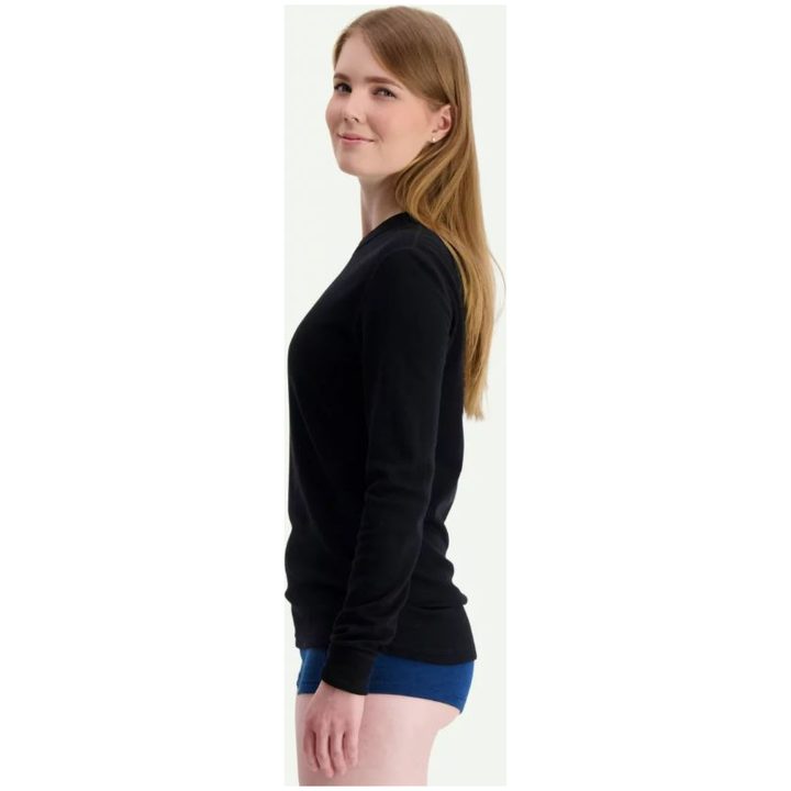 Underställströja Merino Extreme O-Neck Svart Svala – bild 3
