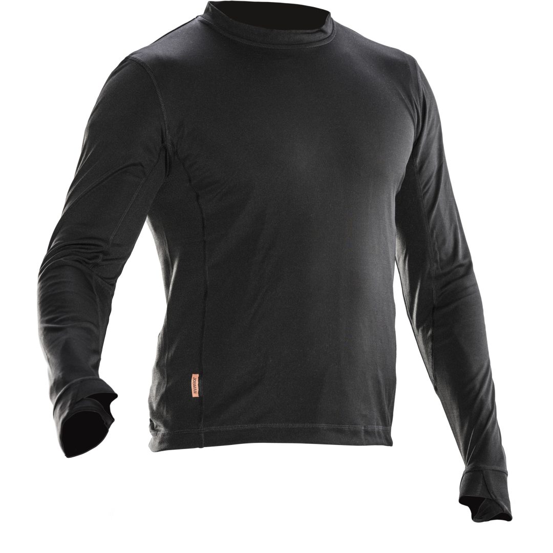 Underställströja Rundhalsad 5541 Technical Svart Jobman XXXL