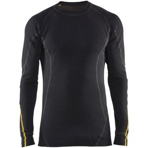 Undertröja 47941075 Svart BLÅKLÄDER