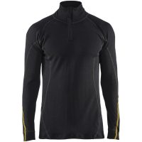 Undertröja 47961075 Svart BLÅKLÄDER