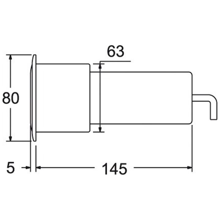 Undervattensbelysning LED 10W Vit Osculati – bild 2