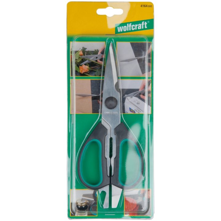 Universal Hushållssax 210mm WOLFCRAFT L: 210 mm – bild 5