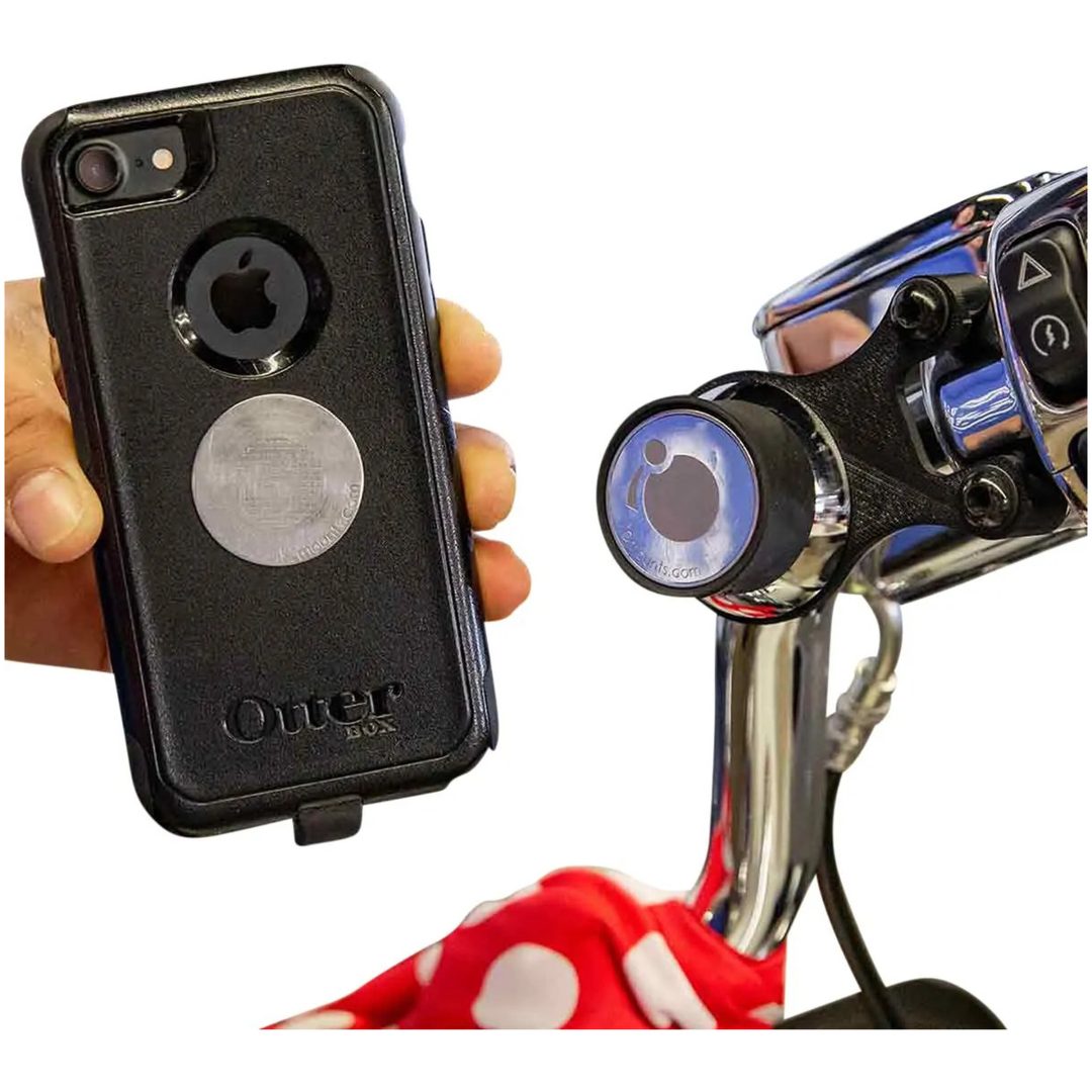 Universal Mobil/GPS-Hållare PERCH-montering Harley Davidson 96-16 KLOCK WERKS Fäste – bild 5