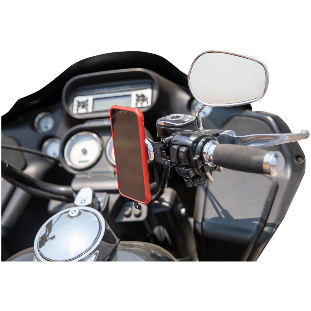 Universal Mobil/GPS-Hållare PERCH-montering Harley Davidson 96-16 KLOCK WERKS Fäste – bild 2