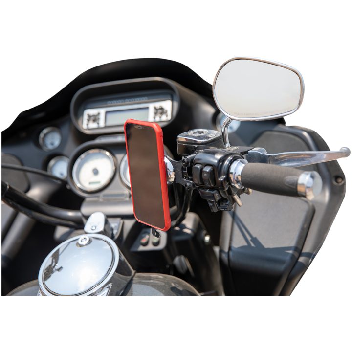 Universal Mobil/GPS-Hållare PERCH-montering Harley Davidson 96-16 KLOCK WERKS Fäste – bild 2
