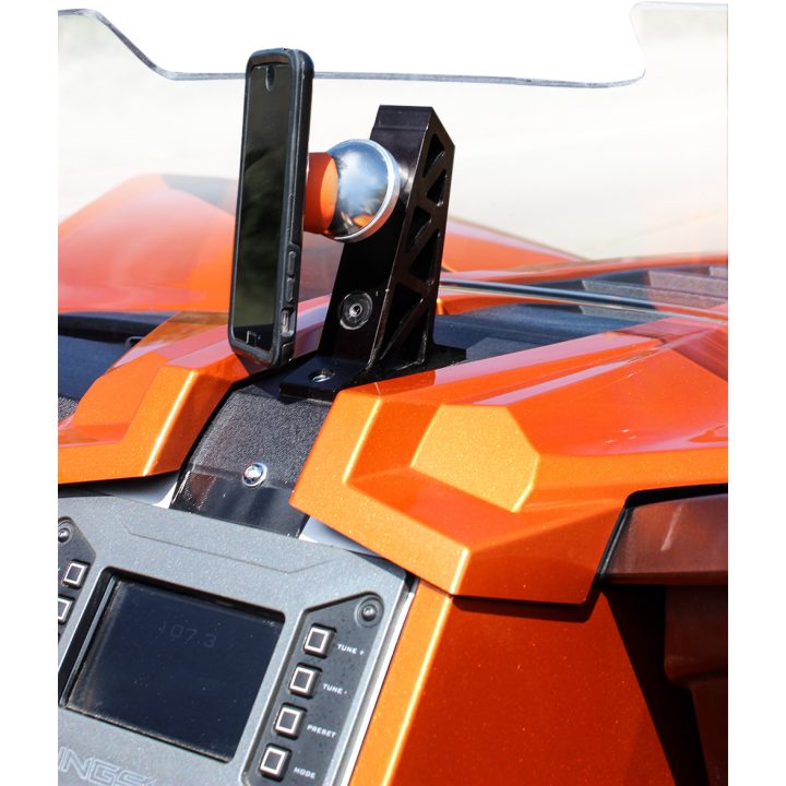 Universal Mobil/GPS-Hållare PERCH-montering Harley Davidson 96-16 KLOCK WERKS Fäste – bild 3