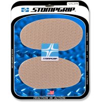 Universal Small Street Bike Tank Grips - Icon : Clear Stompgrip