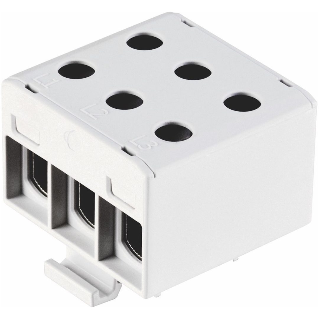 Universalplint, AL/CU, OTL, 1,5-50 mm², 3-polig MALMBERGS