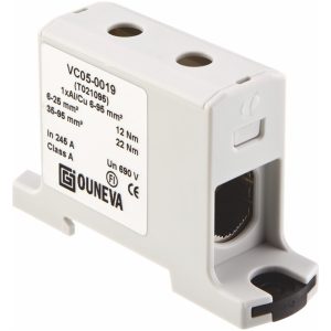 Universalplint, AL/CU, OTL, 6-95 mm², Grå MALMBERGS