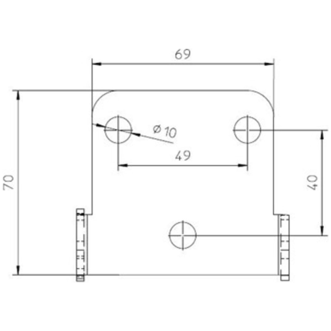 Universell Hållare - Typ 3 HIGHSIDER – bild 2