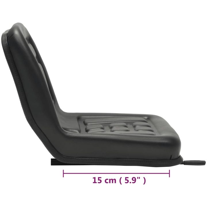 Universell traktorsits svart vidaXL – bild 9