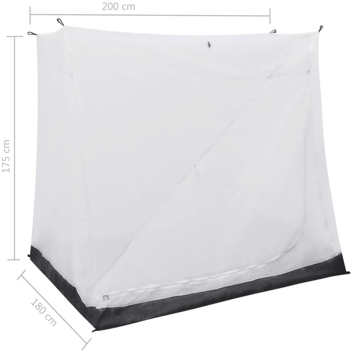 Universellt innertält grå vidaXL 200 x 180 x 175 cm – bild 6