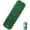 Uppblåsbar campingmadrass 1 person grön 190x58x6 cm vidaXL – miniatyr 1