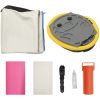 Uppblåsbar gymnastikmatta med pump PVC rosa vidaXL 60 x 100 x 10 cm – miniatyr 11