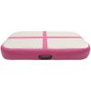 Uppblåsbar gymnastikmatta med pump PVC rosa vidaXL 60 x 100 x 10 cm – miniatyr 3