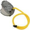 Uppblåsbar gymnastikrulle med pump PVC grön vidaXL 100 x 60 cm – miniatyr 10