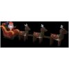 Uppblåsbar juldekoration tomte och ren LED 490 cm vidaXL – miniatyr 4
