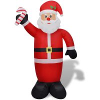 Uppblåsbar jultomte 240 cm vidaXL