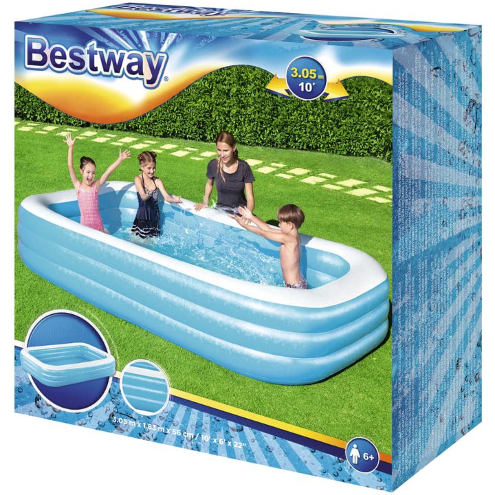 Uppblåsbar pool 305x183x56 cm Bestway – bild 9