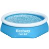 Uppblåsbar pool Fast Set rund 244x66 cm 57265 Bestway – miniatyr 2