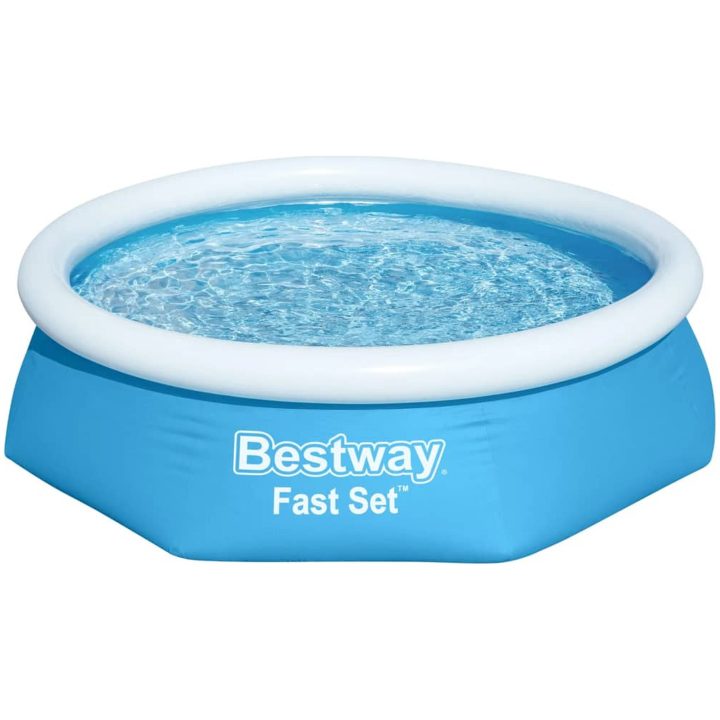 Uppblåsbar pool Fast Set rund 244x66 cm 57265 Bestway – bild 2
