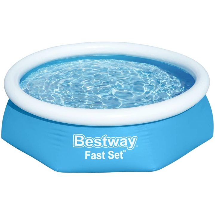 Uppblåsbar pool Fast Set rund 244x66 cm 57265 Bestway – bild 4