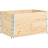 Upphöjd odlingsbädd 3 st massiv furu vidaXL 50 x 100 cm – miniatyr 2