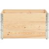Upphöjd odlingsbädd 3 st massiv furu vidaXL 50 x 100 cm – miniatyr 3