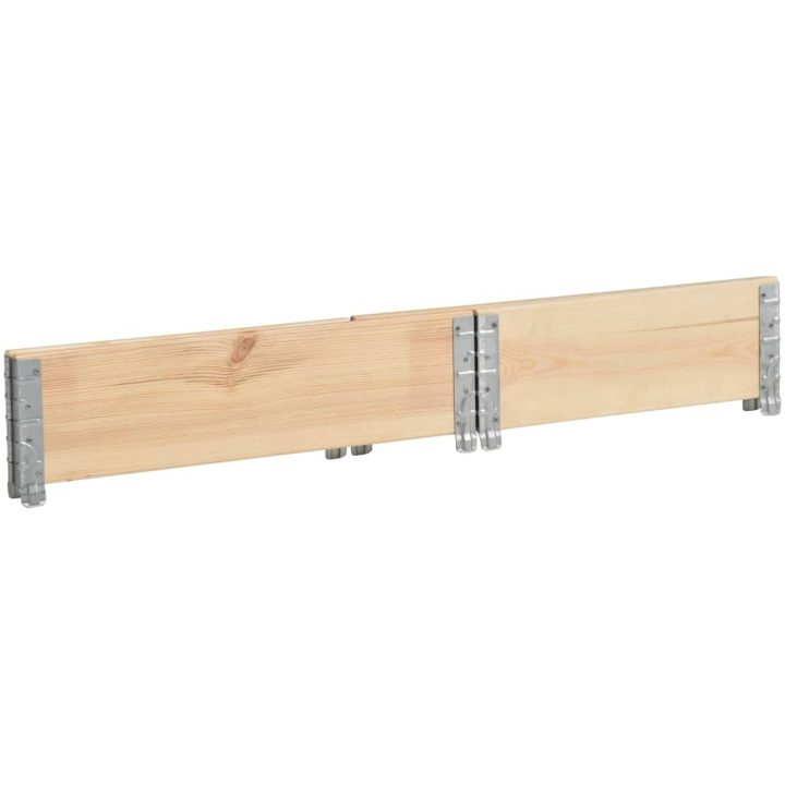 Upphöjd odlingsbädd massiv furu vidaXL 60 x 80 cm – bild 4