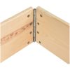 Upphöjd odlingsbädd massiv furu vidaXL 60 x 80 cm – miniatyr 6