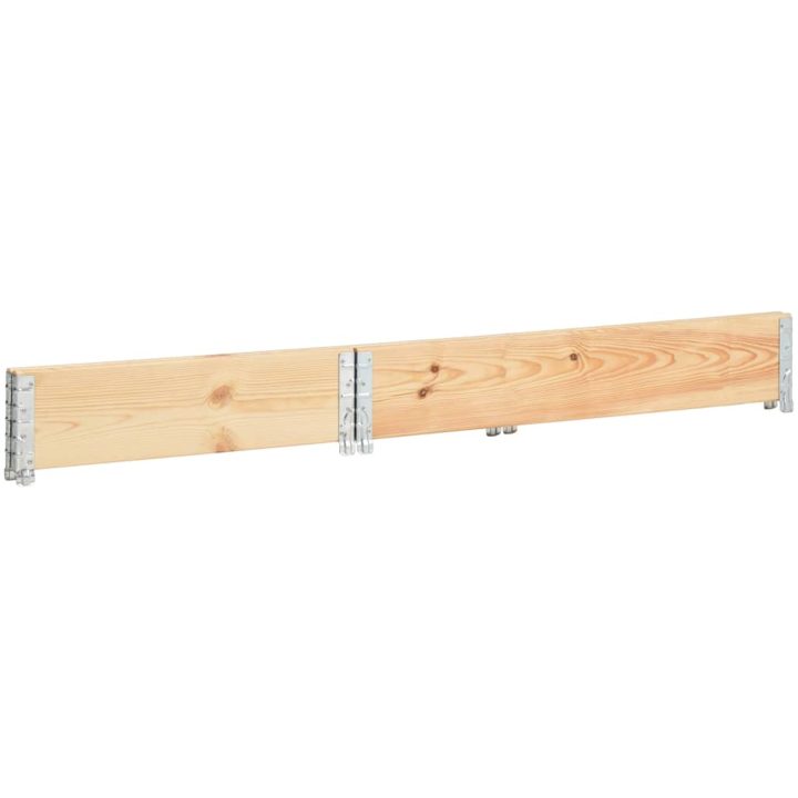 Upphöjd odlingsbädd massiv furu vidaXL 80 x 120 cm – bild 4