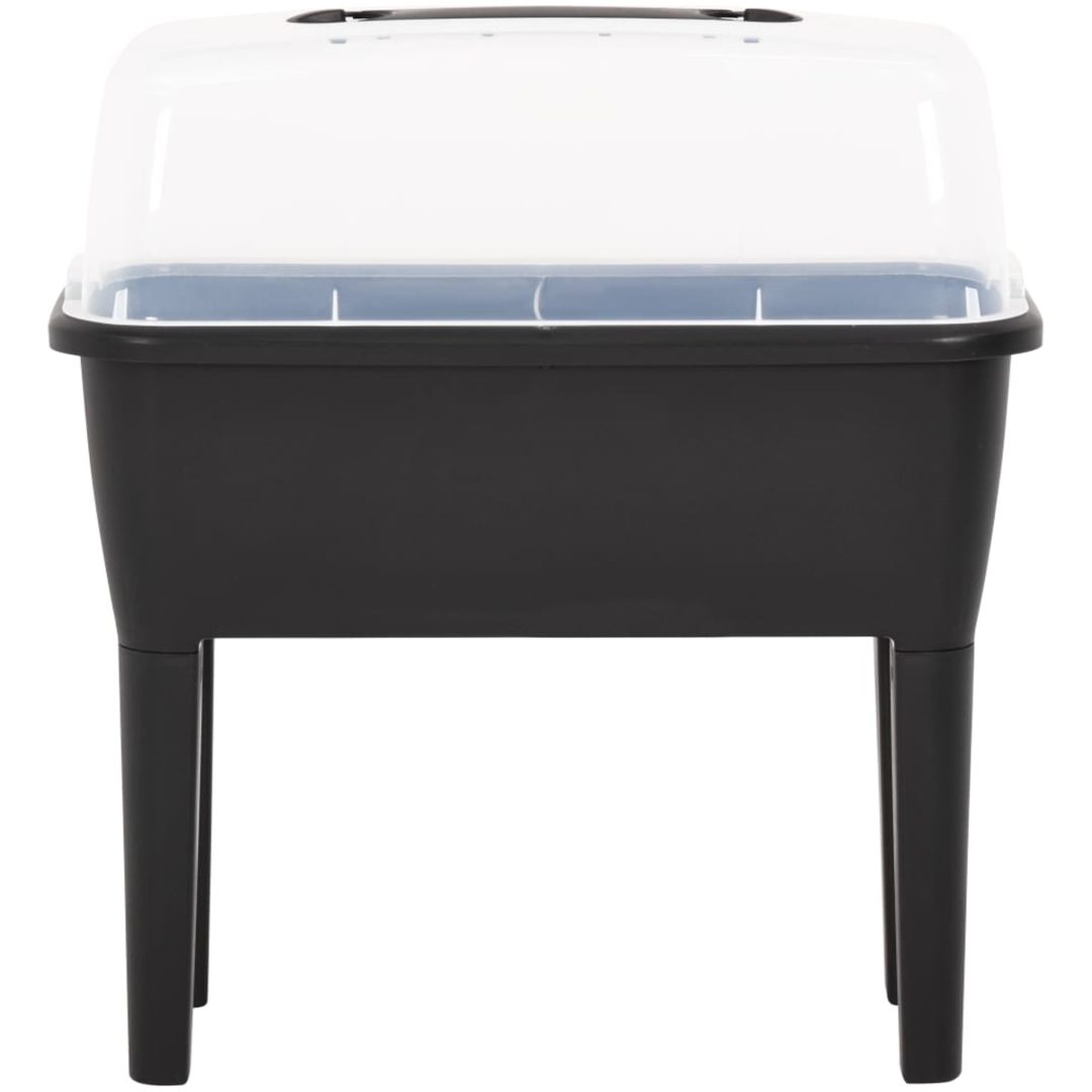 Upphöjd odlingslåda 77x38,7x82 cm PP vidaXL – bild 2