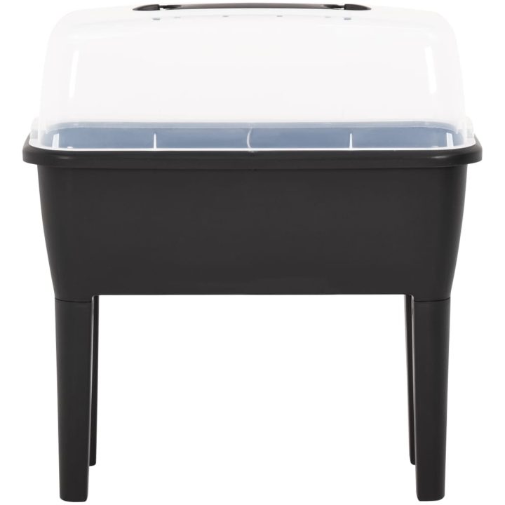 Upphöjd odlingslåda 77x38,7x82 cm PP vidaXL – bild 2