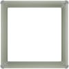 Upphöjd odlingslåda antracit 100x100x77 cm galvaniserat stål vidaXL – miniatyr 9