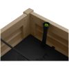 Upphöjd odlingslåda ljusbrun 110x45x79 cm polypropen vidaXL – miniatyr 5