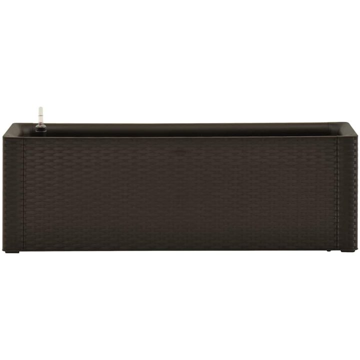 Upphöjd odlingslåda med självbevattning mocka vidaXL 100 x 43 x33 cm – bild 3