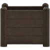 Upphöjd odlingslåda PP mocka vidaXL 43 x 43 x 35 cm – miniatyr 3