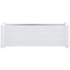 Upphöjd odlingslåda PP vit vidaXL 100 x 43 x 35 cm – miniatyr 3