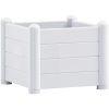 Upphöjd odlingslåda PP vit vidaXL 43 x 43 x 35 cm – miniatyr 2