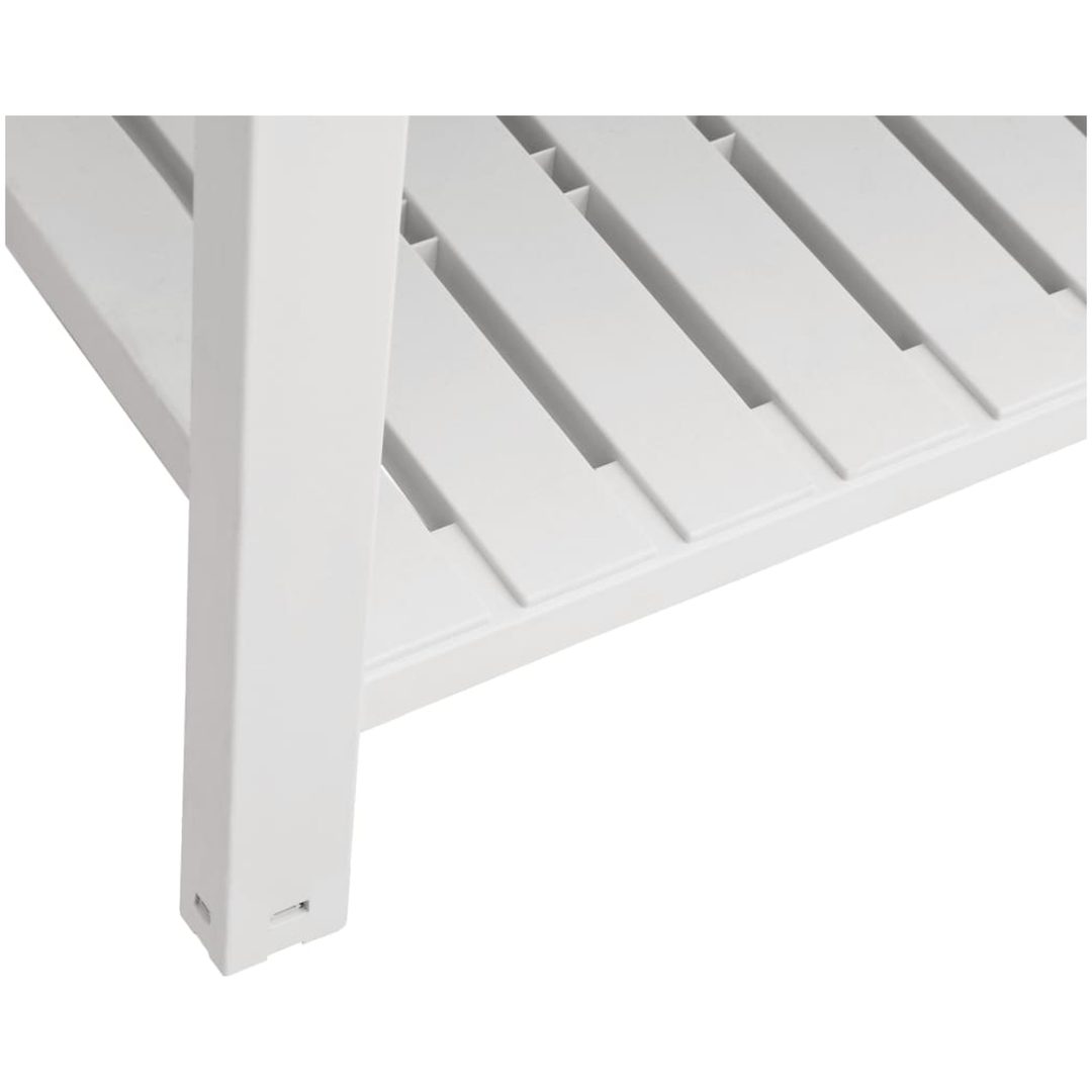 Upphöjd odlingslåda vit 110x45x79 cm polypropen vidaXL – bild 6