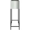 Upphöjd Trädgårdsplanterare Galvaniserad Stål vidaXL 100 x 26 x 82 cm – miniatyr 6