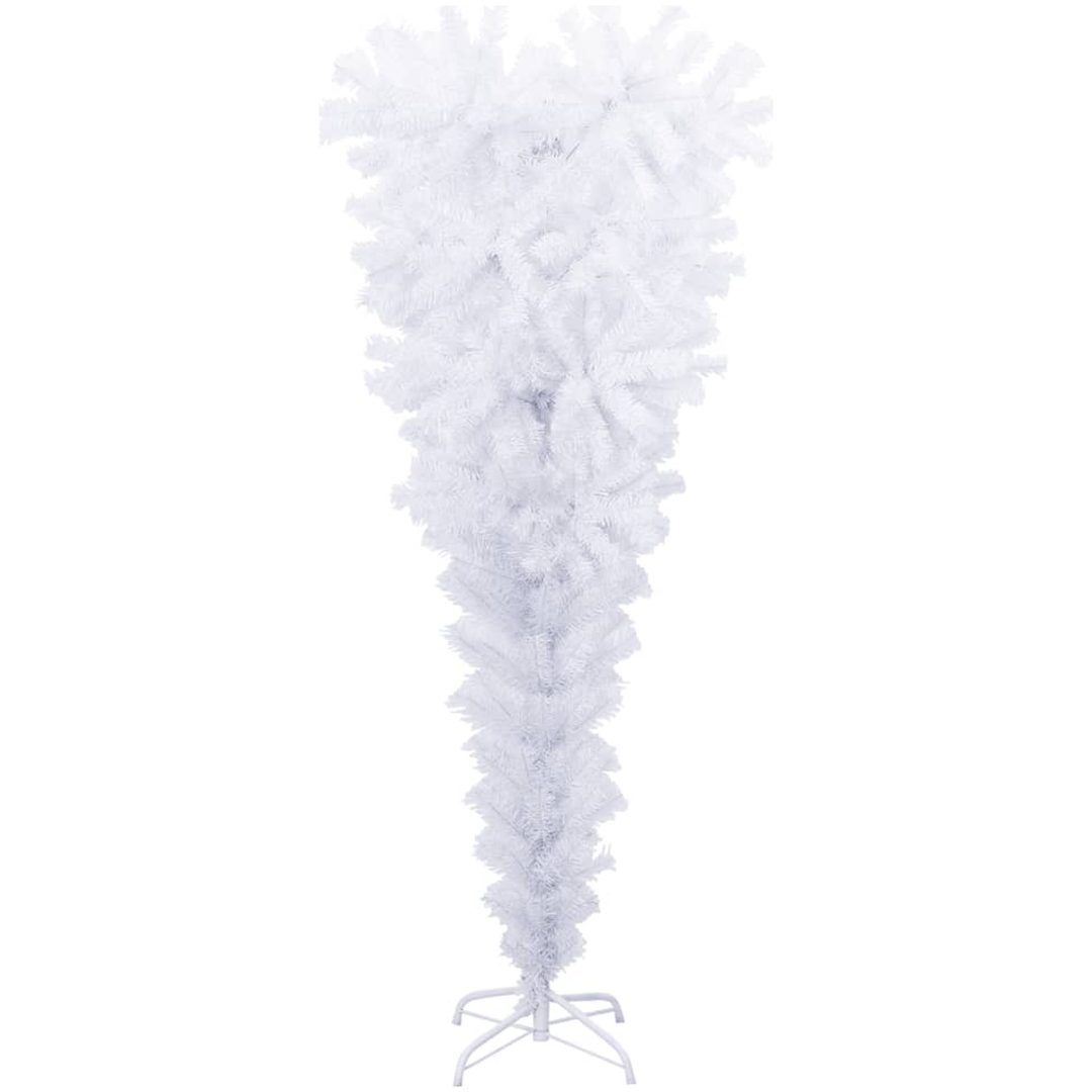 Uppochnedvänd plastgran med stativ grön 120 cm vidaXL 120 x 65 cm – bild 2