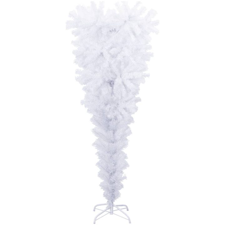 Uppochnedvänd plastgran med stativ grön 120 cm vidaXL 120 x 65 cm – bild 2
