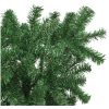 Uppochnedvänd plastgran med stativ grön 150 cm vidaXL 150 x 80 cm – miniatyr 3