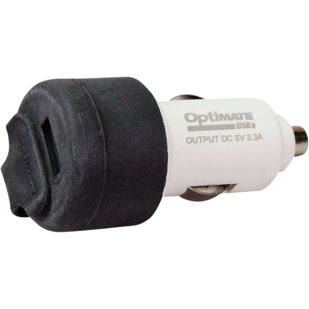 USB Fast Charge för cigguttag 2.1A TECMATE 2.1A singel 1a dual – bild 4
