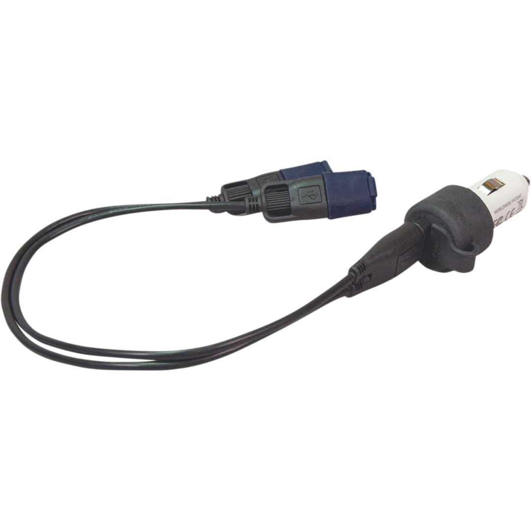 USB Fast Charge för cigguttag 2.1A TECMATE 2.1A singel 1a dual – bild 2